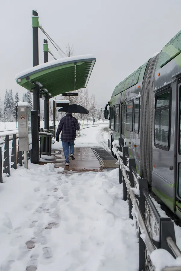 Louisville TARC riders face risky commutes as snow-covered sidewalks and bus stops remain difficult to access
